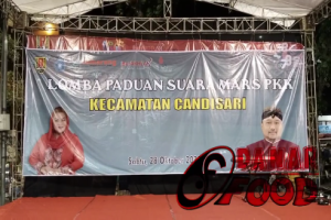 Lomba Paduan Suara Mars PKK Kecamatan Candisari, Meriahkan Hari Sumpah Pemuda