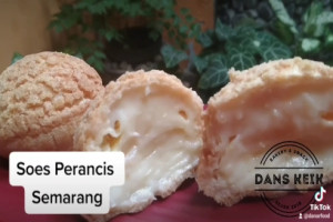 Choux au Craquelin Semarang : Camilan Manis Khas Perancis yang Menggoda dengan Tekstur yang Crunchy di Luar dan Lembut di Dalam