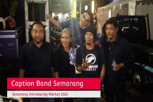 Memperkenalkan Caption Band Semarang di Semarang Introducing Market 2022