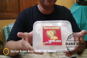Citarasa Durian Kupas Rasa Rindu Pak Slamet Semarang : Nikmati Kelezatan Durian Berkualitas dari Sang Maestro