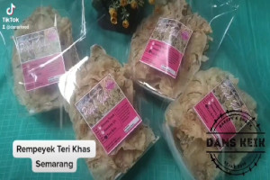 Rempeyek Teri Semarang : Kelezatan Tekstur Renyah dalam Kemasan Berkualitas dan Berharga Terjangkau