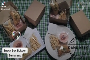 Paket Snack Box Bukber Semarang Halal Murah Enak dan Gak Bikin Begah yang Disukai Anak-Anak