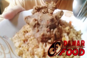 Danar Food and KeiK Semarang Open House Idul Fitri 2023 with Nasi Goreng Padang di Semarang, Daging Rendang Pedasnya Nagih
