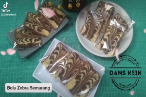 Bolu Zebra Homemade : Tekstur Lembut, Rasa Enak dengan Harga Terbaik dan Jadi Favorit di Semarang