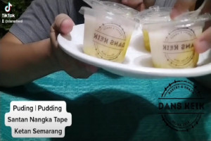 Pudding Santan Nangka Tape Ketan Semarang : Kenikmatan Tradisional Berbahan Alami dengan Kualitas Modern dalam Setiap Gigitan