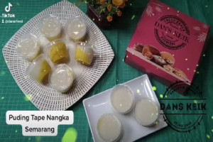 Puding Tape Nangka Semarang : Kudapan Lembut dengan Aroma Harum yang Menggoda