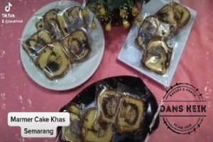 Marmer Cake Semarang : Teksturnya Lembut Rasanya Enak dalam Satu Gigitan Bisa Buat Jualan dengan Kualitas Premium