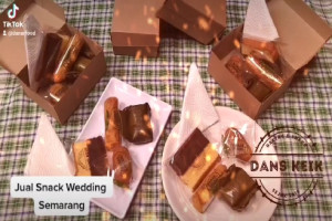 Jual Snack Wedding Semarang yang Paling Enak Harga Termurah Dijamin Tamu Suka