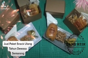 Jual Paket Snack Ulang Tahun Dewasa Semarang Harga Termurah Terenak dan Paling Populer