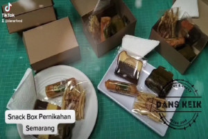 Snack Box Pernikahan Semarang Kekinian Higienis Halal Harga Murah Meriah dan Cita Rasa Premium