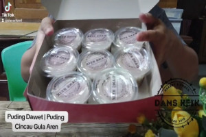 Puding Dawet : Puding Cincau Gula Aren Semarang yang Legit Rasa Terenak dengan Harga Termurah
