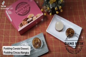 Pudding Cendol Dawet : Pudding Cincau Nangka Semarang yang Selalu Ludes Karena Lembut dan Enak