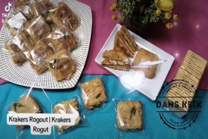Krakers Rogout : Krakers Rogut Semarang Camilan Anak yang Susah Makan Sayuran dan Bisa Jadi Ide Jualan