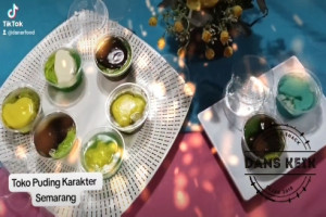 Toko Dessert Puding Karakter Paling Lezat Enak Murah yang Wajib Kamu Coba di Semarang