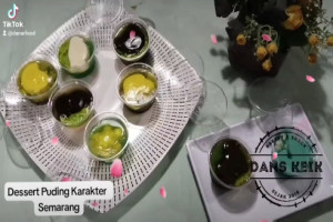 Dessert Puding Karakter Homemade Enak Lezat dengan Harga Termurah di Semarang Bisa Jadi Incaran