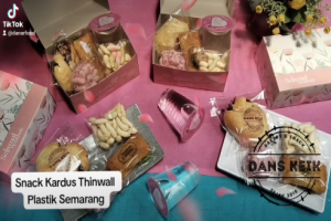Jual Snack Kardus Thinwall Plastik Premium Enak Murah Lezat Halal Higienis Ekonomis Semarang