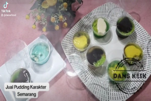Rekomendasi Jual Pudding Karakter Enak Harga Terbaik Termurah Semarang untuk Santapan Pencuci Mulut