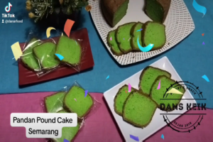 Pandan Pound Cake Panggang Semarang : Kenikmatan Empuk dengan Harga Murah Meriah Tekstur Empuk Manis dan Lembutnya Memanjakan Lidah