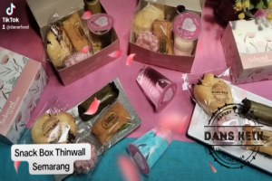 Paketan Snack Box Thinwall Premium Enak Murah Terjangkau Lezat Halal Higienis Ekonomis di Semarang