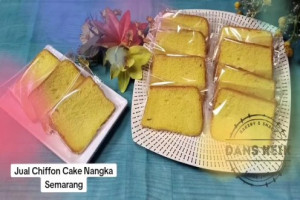 Jual Chiffon Cake Nangka Selembut Kapas Paling Lezat Enak Harga Murah di Semarang : Cocok Jadi Hantaran
