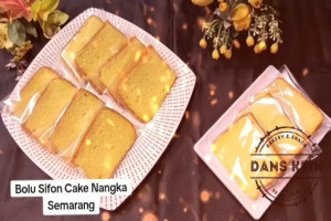 Bolu Sifon Cake Nangka Semarang : Citarasa Nangka yang Lembut dan Murah Meriah