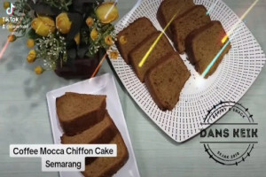 Jual Coffee Mocca Chiffon Cake Semarang Premium Empuk Selembut Kapas Enak dan Harga Murah Meriah