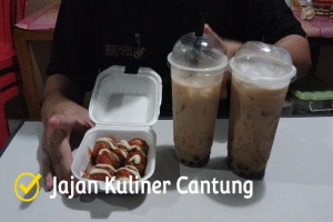 Danar Food and KeiK Semarang : Open House Idul Fitri 2023 dengan Kulineran Idul Fitri Takoyaki dan Es Boba di Makam Cantung Semarang