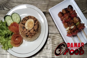 Ide Menu Harian : Nasi Tim Ayam untuk Sahur dan Bakso Tempe Ikan Dory Bakar untuk Malam Tahun Baru