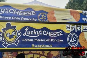 Lucky Cheese Korean Cheese Coin Pancake : Jajanan Viral Korea yang Super Lumer Gurih dan Bikin Nagih