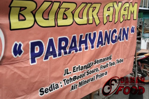 Bubur Ayam Parahyangan, Sarapan Legendaris Enak Murah Favorit Warga Semarang Sejak 1981 di Erlangga