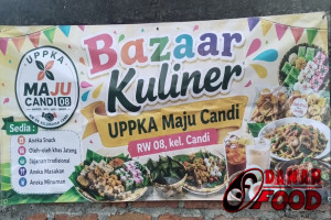 Bazaar Kuliner UMKM Maju Candi RW 08 Kelurahan Candi Semarang, Surga Kuliner Enak Murah Minggu Pagi