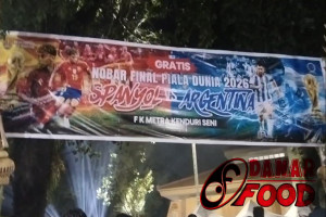 Nobar Final Piala Dunia 2026 Gratis Semarang, Saksikan Spanyol vs Argentina Bersama Ribuan Suporter