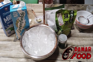 Resep dan Cara Membuat Vanilla Matcha Latte Light : Minuman Matcha Creamy dengan Rasa Vanila