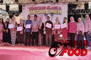 Cooking Class & Bazar UMKM Kelurahan Candi Semarang, Ada Lomba Tumpeng dan Lomba Karaoke Campur Sari