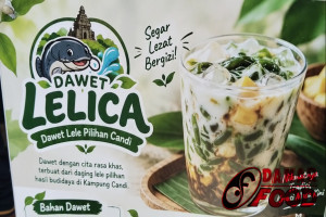 Dawet Lele Semarang, Viral : Dawet Lelica Mina Candi 3 Semarang Diliput Media Nasional dan Regional